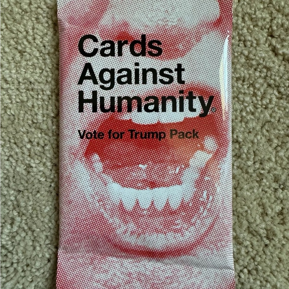 RARE Cards Against Humanity Vote for Trump Pack